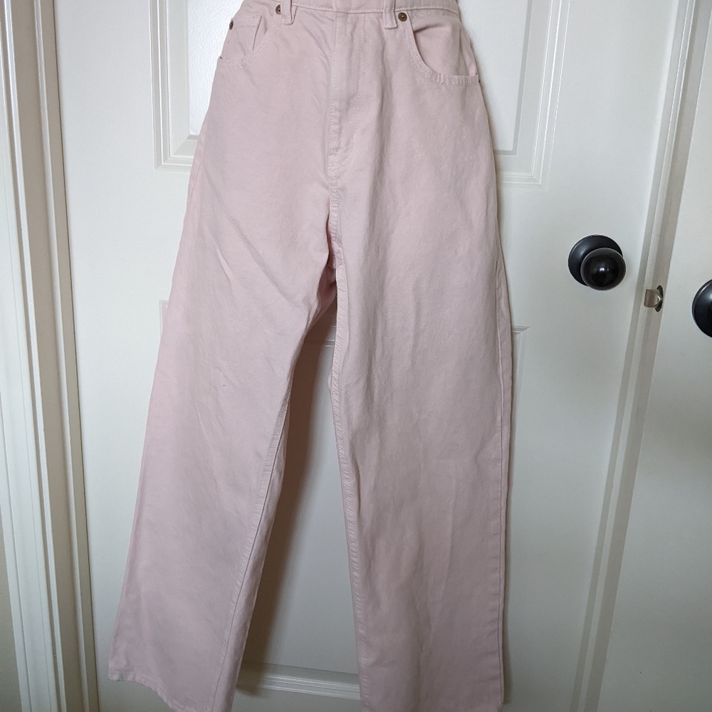 High Waisted Wide leg jeans